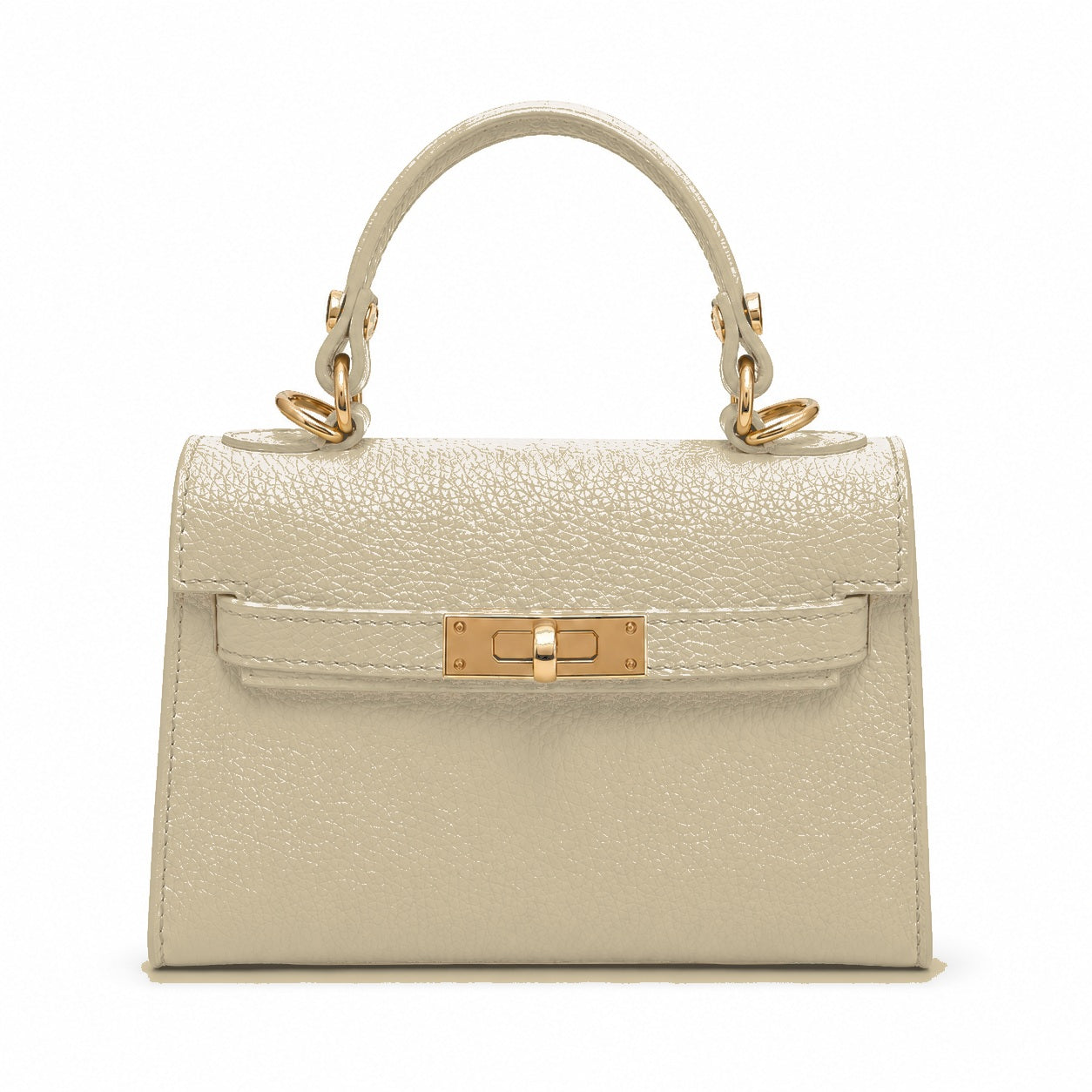 Capri Beige Leather Bag