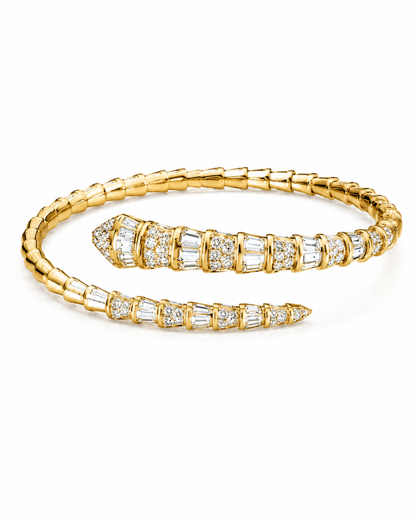 Pulsera Serpente Dorada