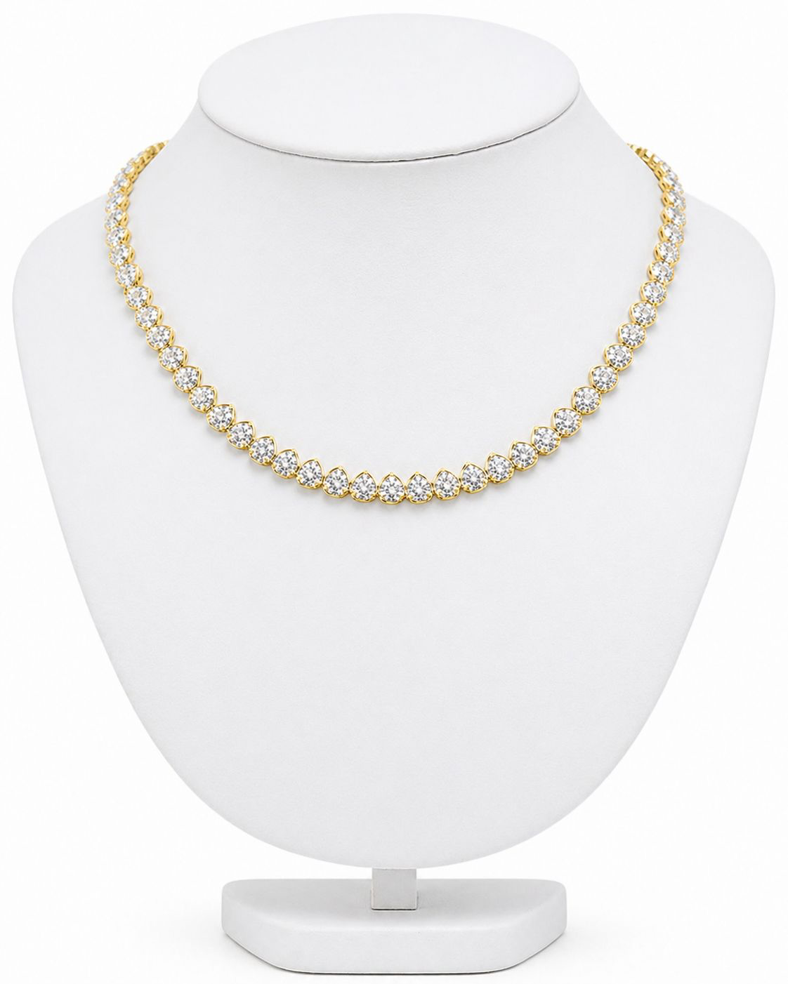 Gold Sky Blue Necklace