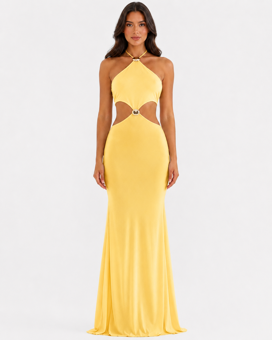 Vestido Elara Amarillo
