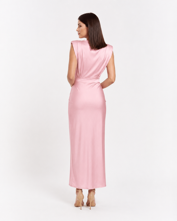 Vestido Midi Isabella Rosa
