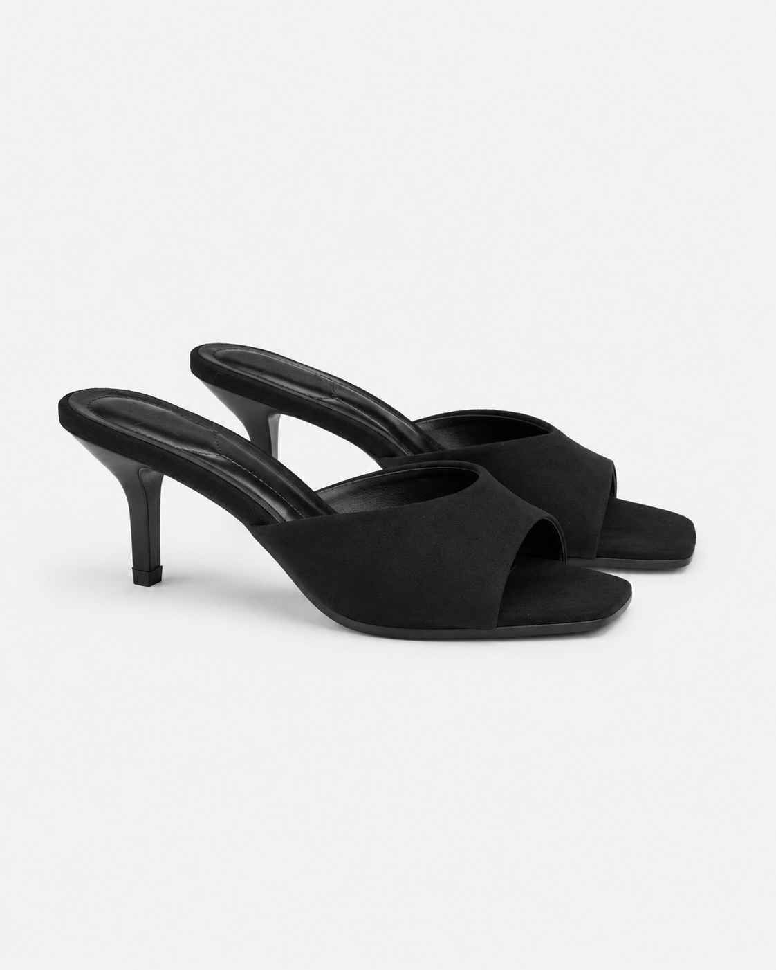 Mule Bianca Black