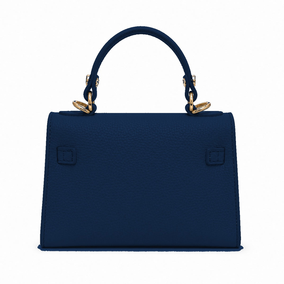 Bolso Capri Azul Marino de Cuero