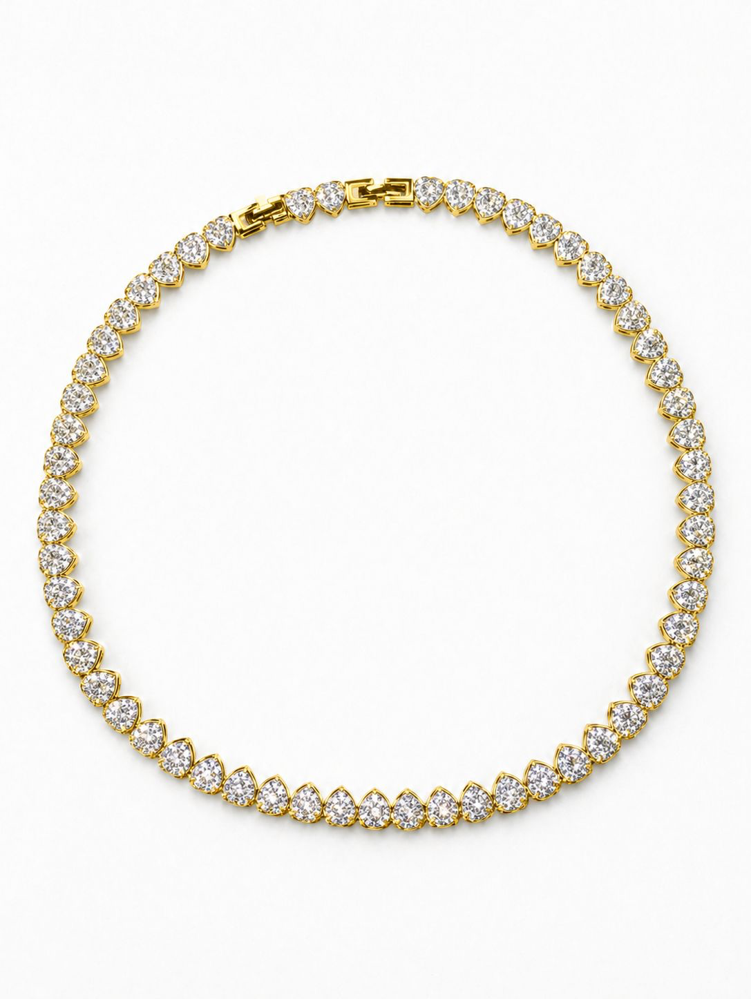 Collar Celeste Dorado