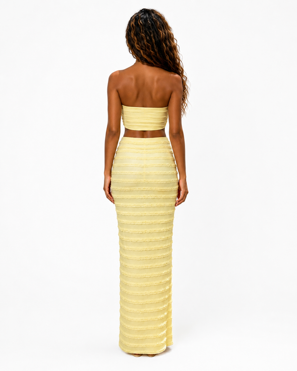 Santorini Pastel Yellow Set