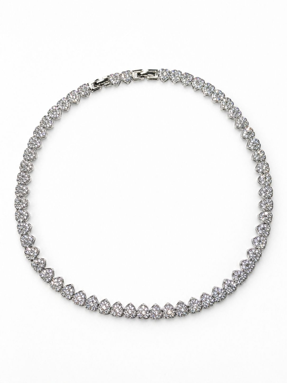 Collar Celeste Plata