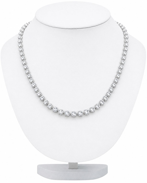 Aurora Silver Necklace