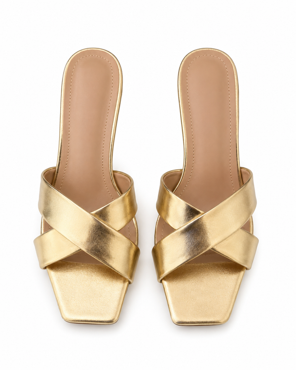 Noa Gold Sandal
