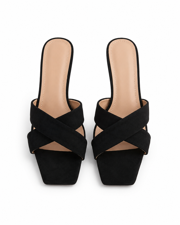 Noa Black Sandal