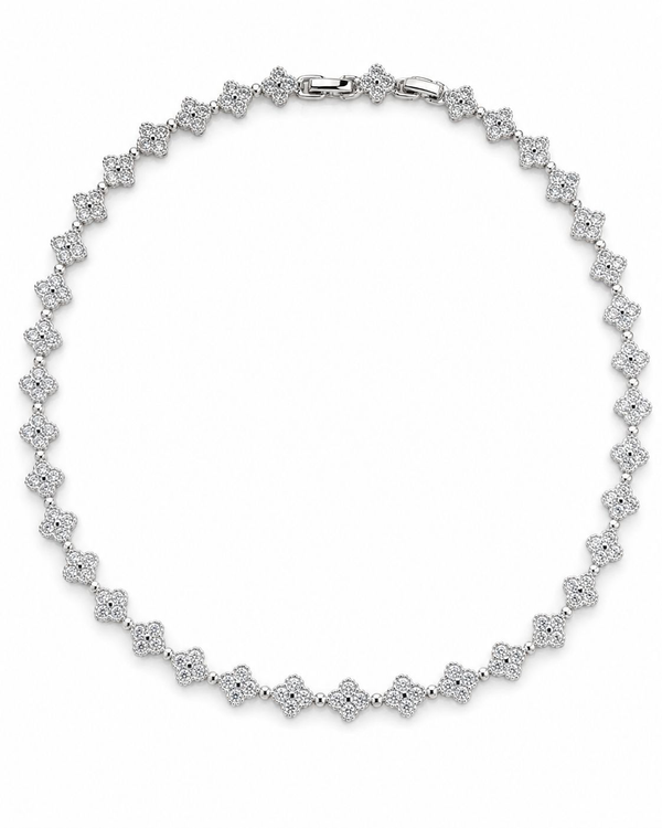 Florencia Silver Necklace