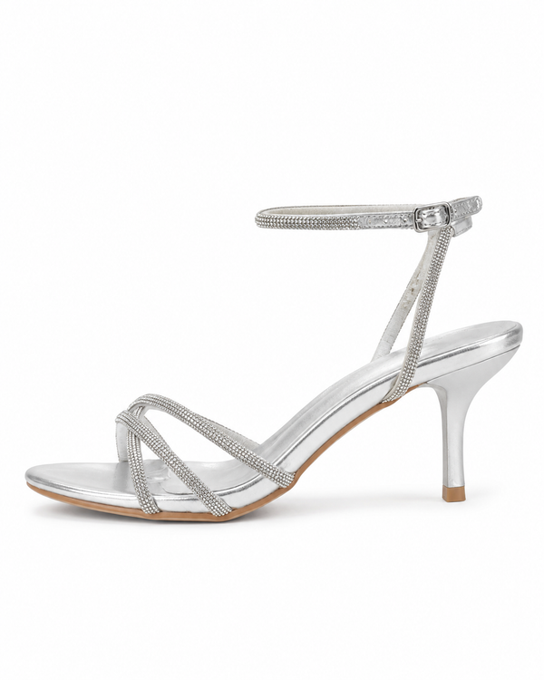 Aurelia Silver Sandal