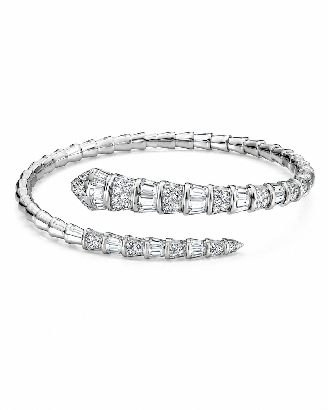Silver Serpentine Bracelet