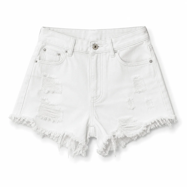 Short Denim Ripped