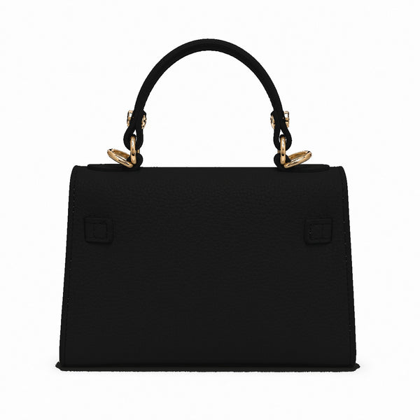 Capri Black Leather Bag